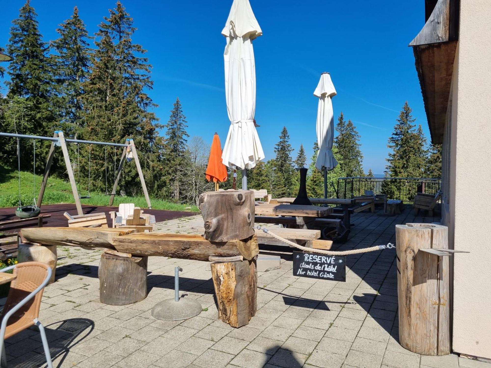 Hotel Restaurant Du Marchairuz Le Brassus Kültér fotó